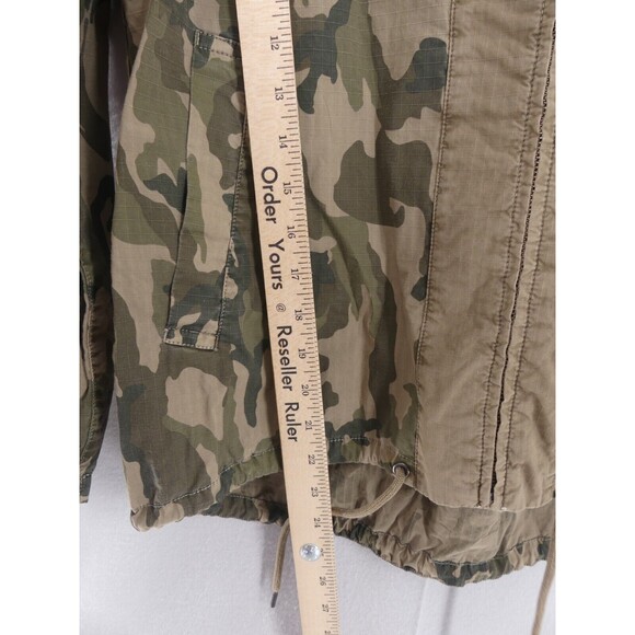 James Perse Womens sz 1 Jacket Small Mixed Media Utility Camo Unisex NWT - Picture 5 of 7